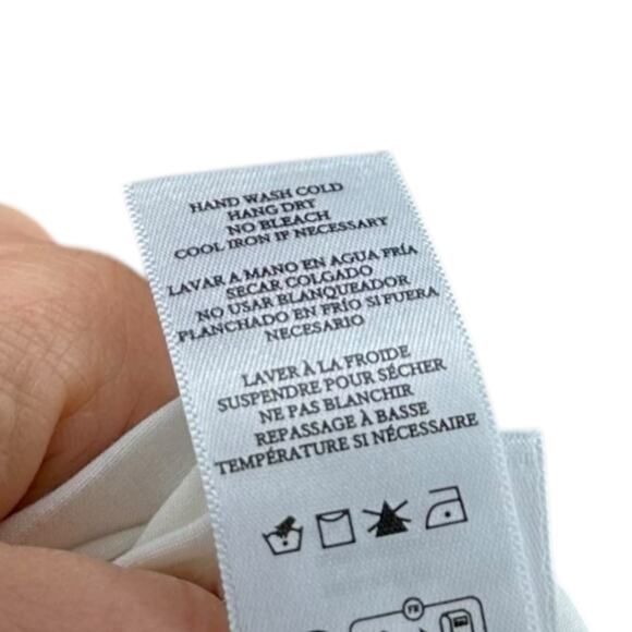 RAILS White Jaguar Print Long Sleeve Button Down Shirt Women's Size Small Animal - Picture 5 of 8